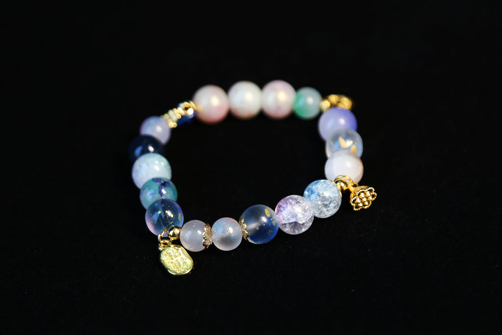 彩珀幻莲 Colorful Amber Lotus